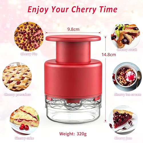 Makmzoon 7-in-1 Cherry Pitter