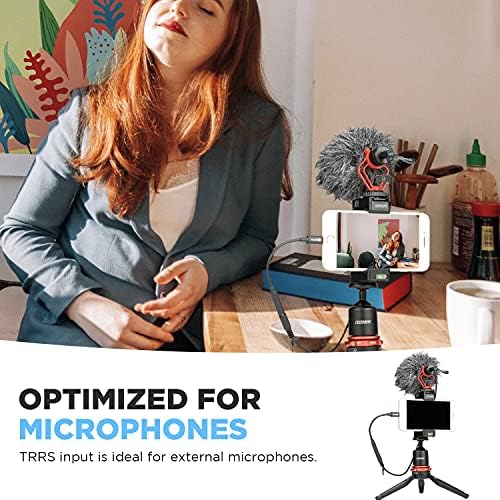 Lightning to 3.5mm Headphone Jack Adapter,BOYA MFi TRRS Female Lightning to Audio Jack Adapter Audio Compatible with iPhone 13/12 Mini/12 Pro/11/11 Pro/11 Pro Max/SE/X XR XS 8 7