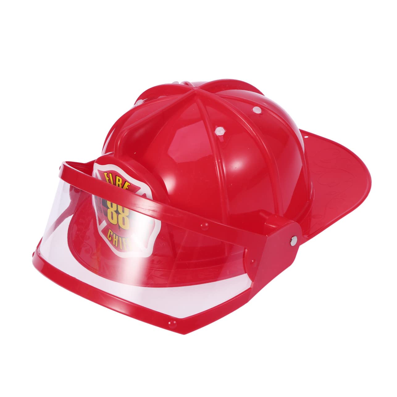 Veemoon Hats for Boys and Girls Fire Hat Toy Safety and Girls Hat for Role Play Develop Creativity Educational Toy Made of Pvc