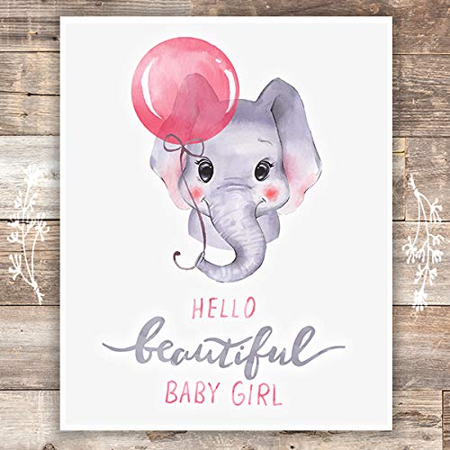 baby girl artwork nursery