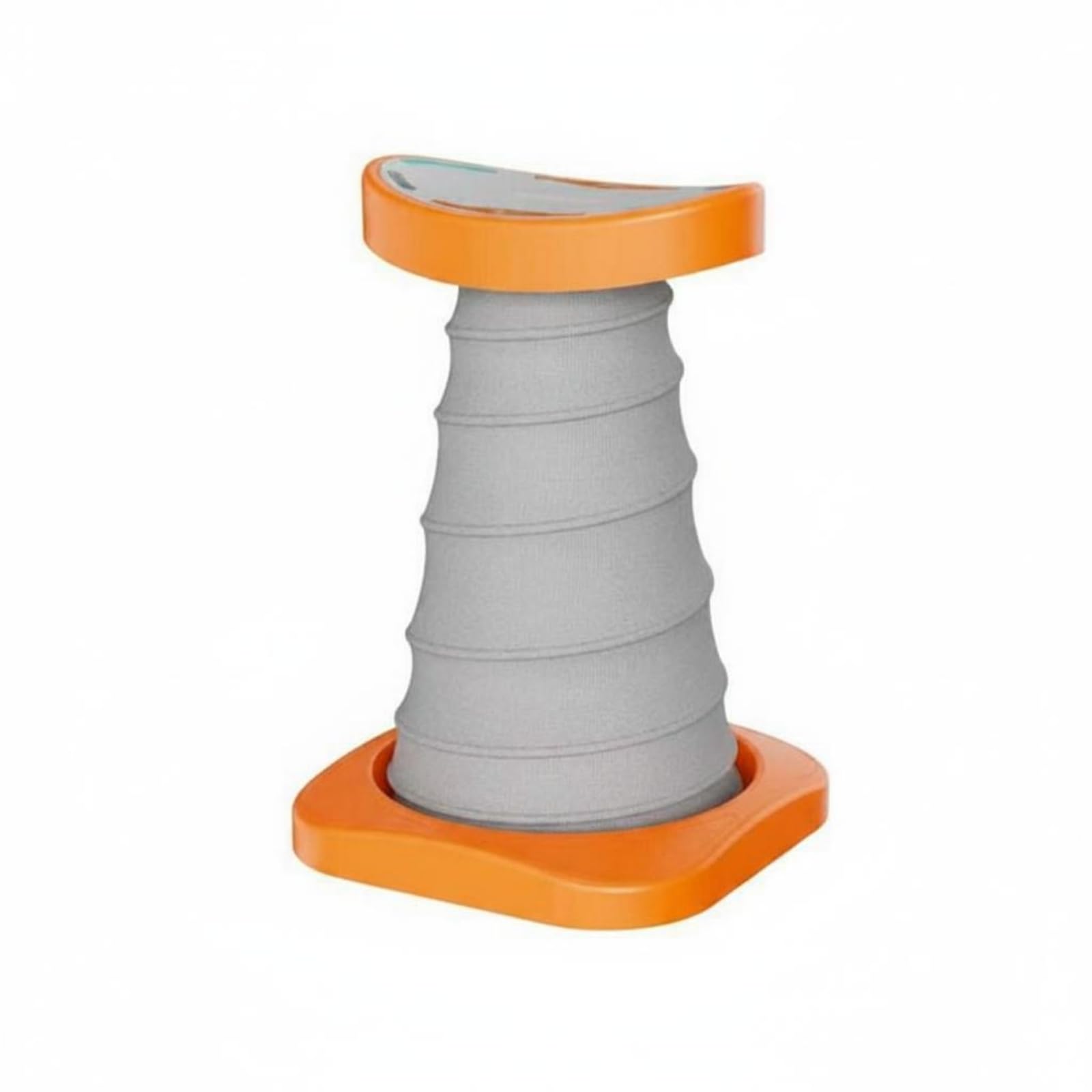 Ojiva® Coil Push-up Stand Training Aid Push-up Support Frame Stable Base Exercise Equipment for Beginners, Workout, Vibrant Orange-image-40