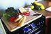 Camco - Hardwood Cutting Board and Stove Topper with Non-Skid Backing, Includes Flexible Cutting Mat (43753)