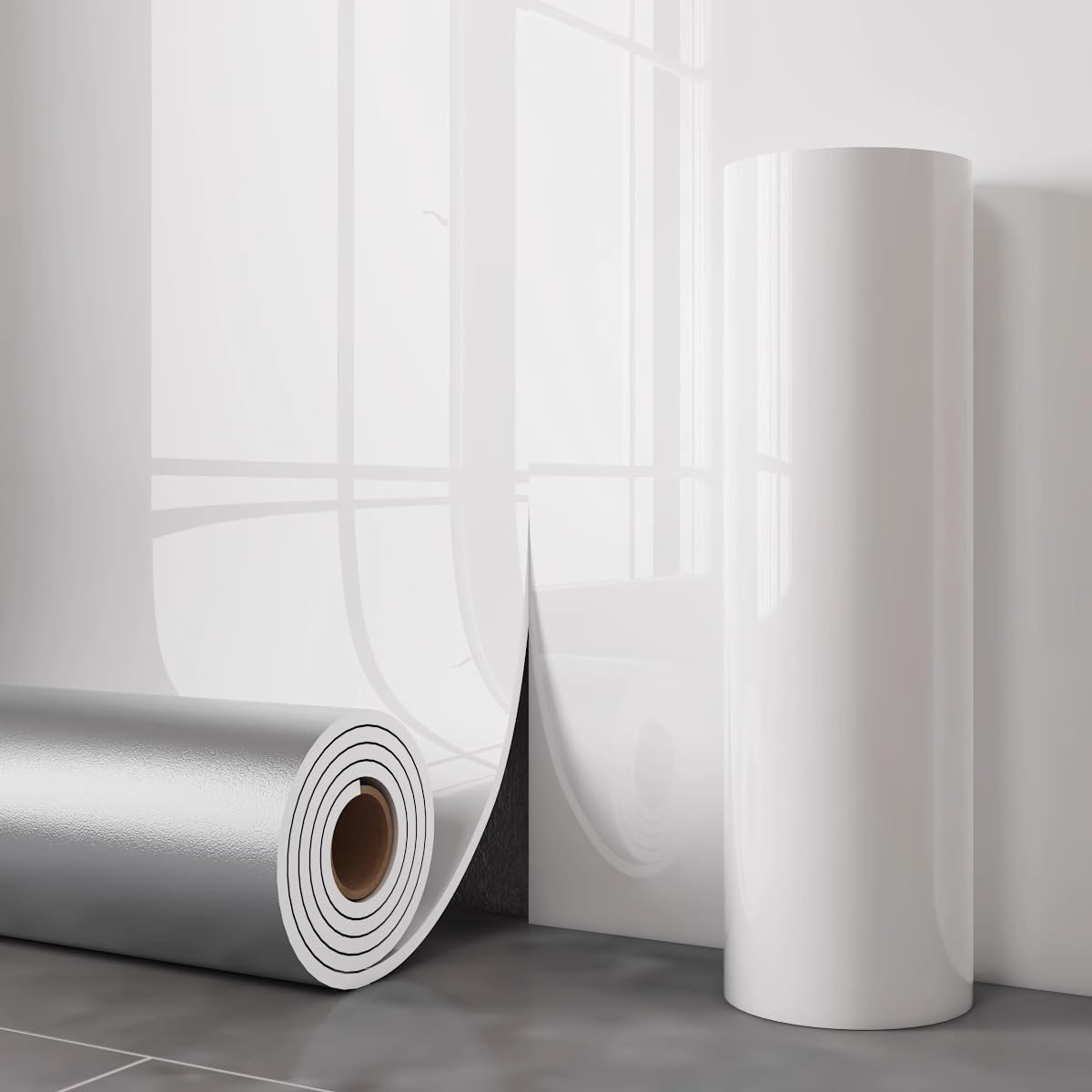 Paneles Tapiz Autoadhesivo Muebles Mármol,2mm Papel Pintado Adhesivo- Rollo De Aislante Termico - Paneles De Pared 3D Impermeable Antihumedad Contacto Papel Decorativo Para Hogar/Dormitorio/Salón