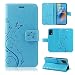 Produktbild betterfon Hülle Oppo A74 / A74 4G, Handyhülle Oppo A74 Flip Case Klapphülle Handytasche Schutzhülle mit [Standfunktion] [Kartenfächern] für Oppo A74 / A74 4G Blau