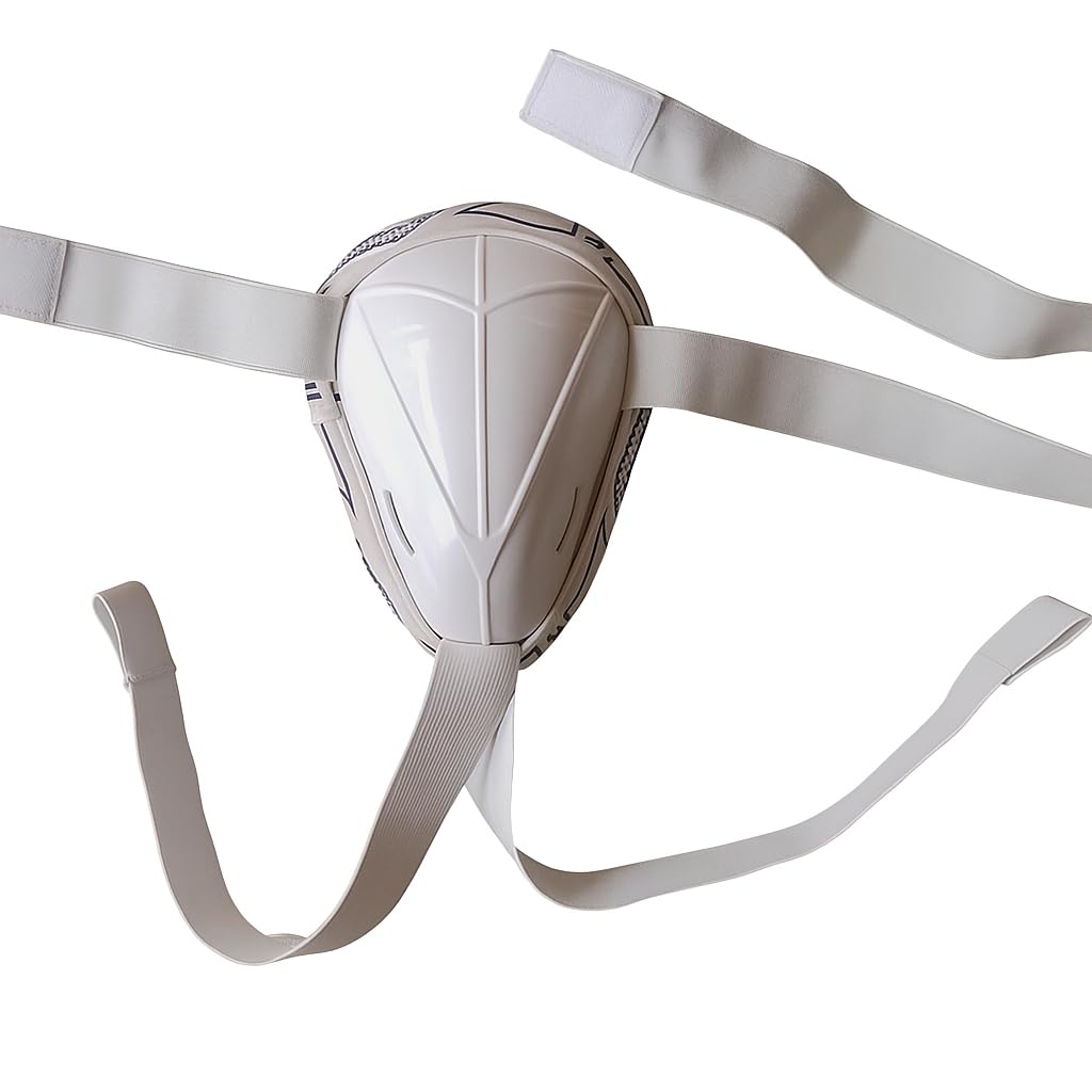 Nextage Abdominal Guard with Strap – Cricket Men’s Sports Abdo with Elastic , Professional Protector Safety Groin with Adjustable , High Protection Lightweight Support & Comfort Gear