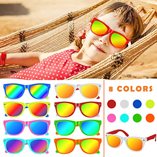 Kids Sunglasses Bulk,24Pack Kids Sunglasses with UV400 Protection,Kids Sunglasses Party Favors,for Boys Girls Age 3-83