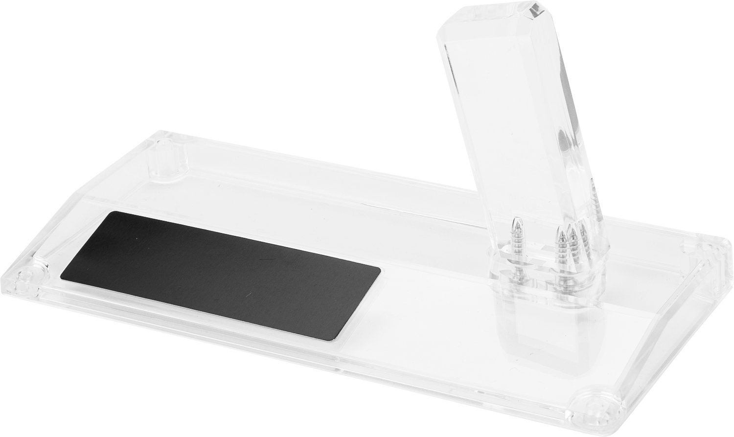 Evike Airsoft - Angel Custom Display Grade Acrylic Airsoft Pistol Hand Gun Stand (Model: Crystal Double Stack)