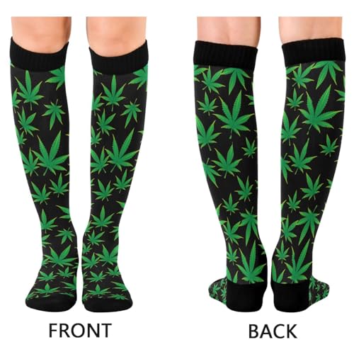 Image of Compression Socks for Women & Men, Knee High Socks for Circulation Medical Running Athletic Nurse Travel