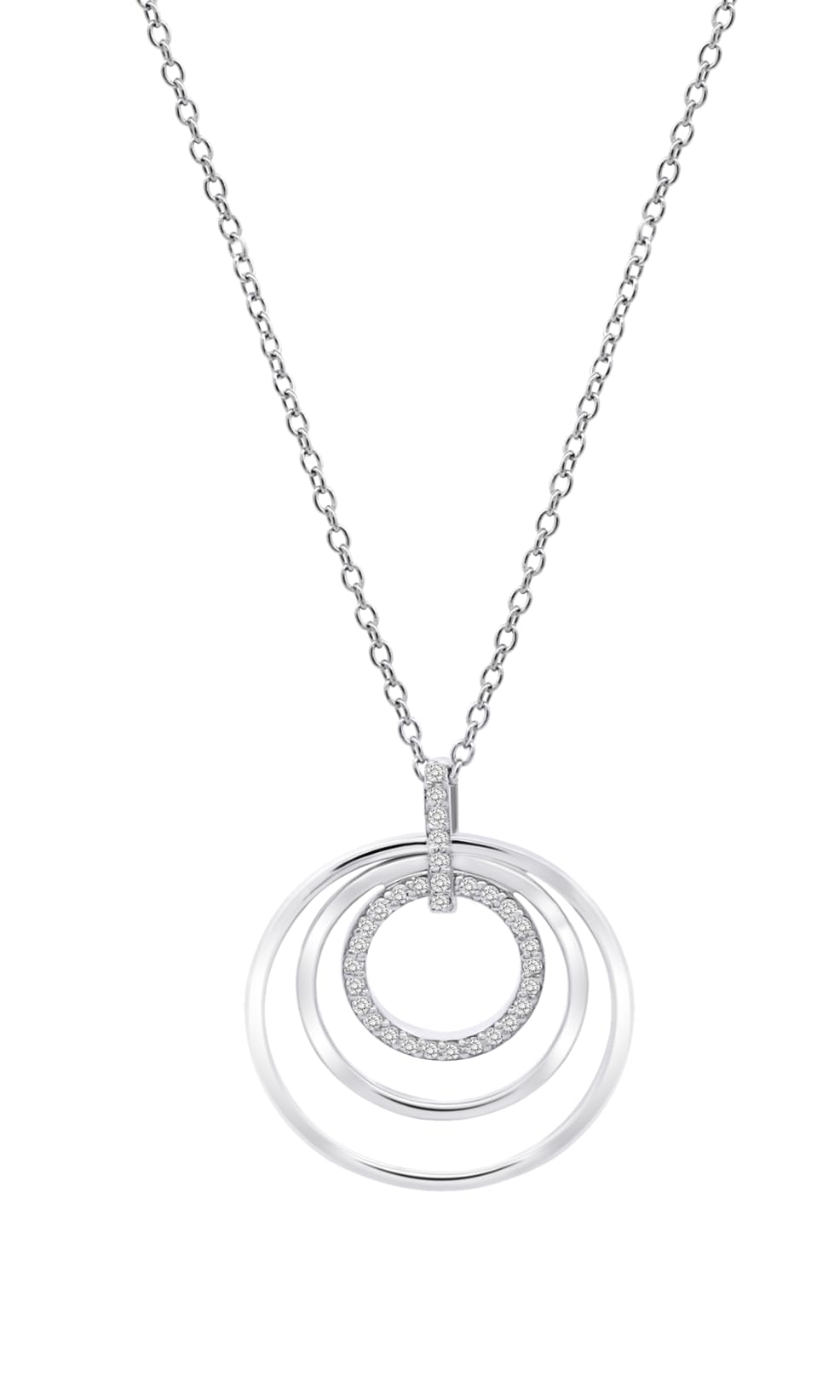 LOTUS SILVER Collar LP3584-1/1 Pure Essential Plata 42.00 mm Mujer