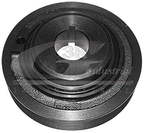 3RG INDUSTRIAL - Polea Cigueñal- OEM 0515H6 9617691980 - Piezas para Coche Recambios Motor y Otras Partes de Vehículo | Compatible con los Modelos de Coche y Moto indicados más Abajo.