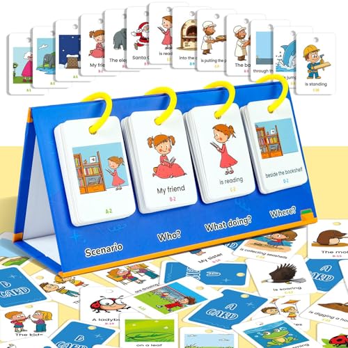 Tarjetas flash educativas para mejorar el habla con frases interactivas 6