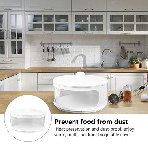 Cabilock — Capa transparente para suporte de bolo, cúpula de queijo de acrílico para decoração de so