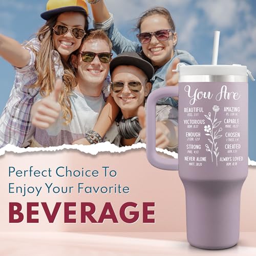 Pandzee Christian 40oz Tumbler Travel Cup Birthday