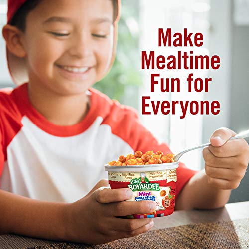 Chef Boyardee Mini-Bites Spaghetti Rings & Meatballs, 7.5 Ounce (Pack Of 12) #TOP4