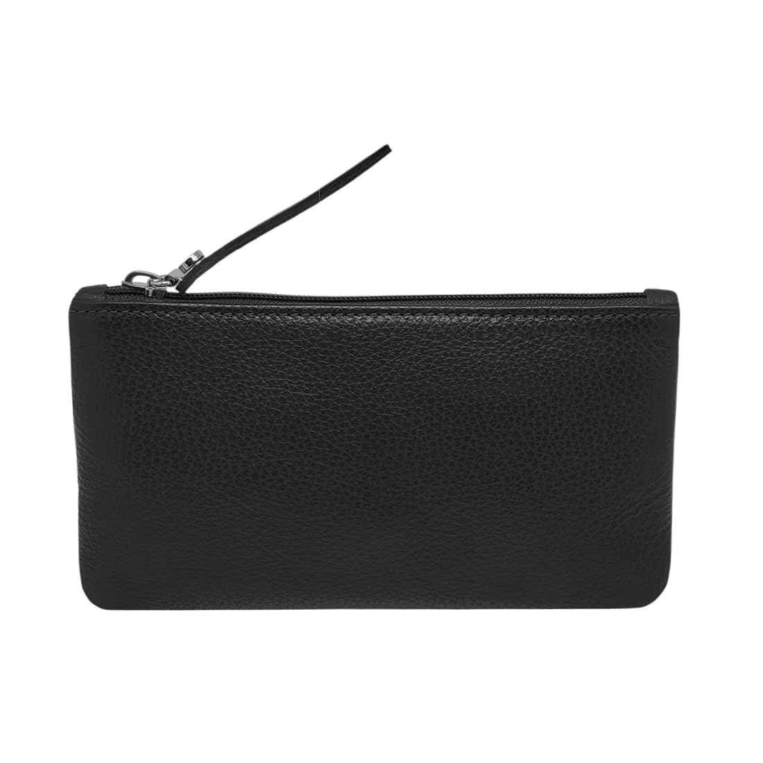 FAST WORLD SHOPPING Pochette Vera Pelle Unisex, Borsello a Mano Uomo Donna, Bustina Versatile, Borsellino per Trucco, Astuccio Porta Penne e Matite, Custodia Make-Up e Accessori