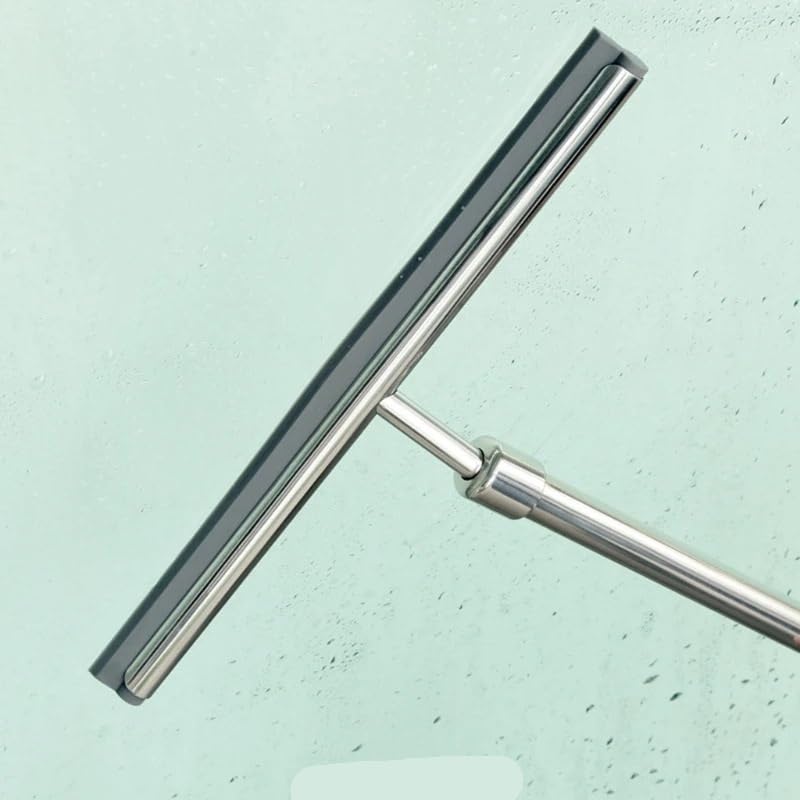 Limpiador de vidrios telescópico for Ducha, rascador Silicona for baño y Cocina para El Cuarto De Baño