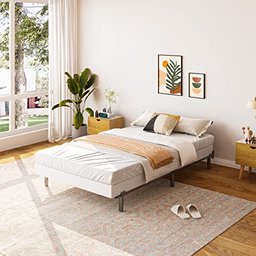 Vtwazast Twin Box Spring With Fabric Bed Cover, 5 Inch Low Profile Heavy Duty Metal Structure With Easy Clean Cover, Non-Slip, Noise Free, Easy Assembly #TOP6
