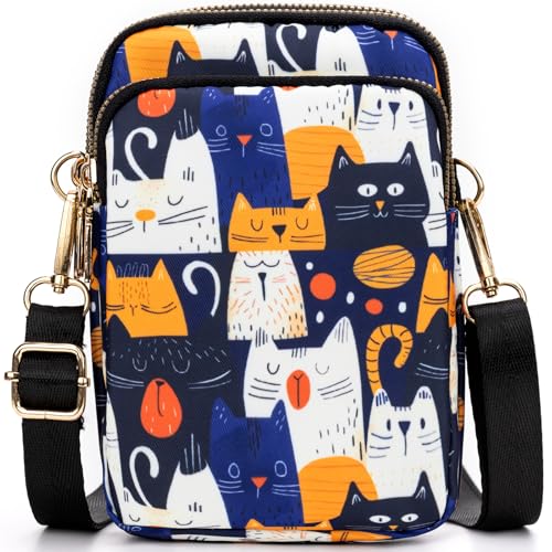Image of YINHEXI Small Crossbody Bags for Women, Mini Cell Phone Wallet Purse, Shoulder Bag for Women and Men