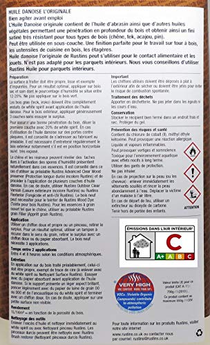 Rustin's - Deense olie - de originele heldere Deense olie voor alle houtsoorten 500ml (DANO500FR) - Image 3