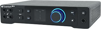 Audiosavings Bundle: (1) Presonus Quantum HD2 20 x 24, 32-bit / 192 kHz USB-C Audio Recording Interface Bundle with (1) Audio Skylight Studio Condenser Recording Microphone+Shockmount (3 Items)