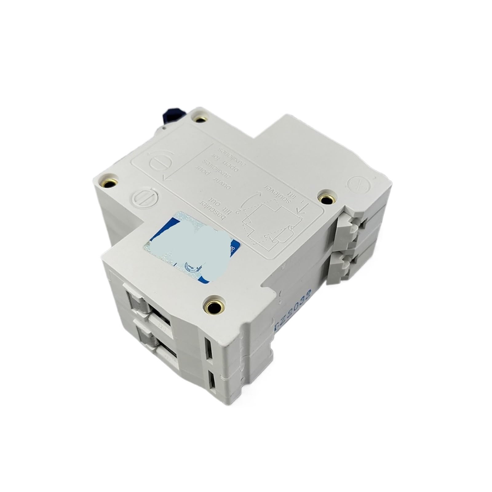 Mini wyłącznik automatyczny 2P TOB1-63 Typ C 230/400V ~ 50HZ/60HZ, 6A 10A 16A 20A 25A 32A 40A 50A 63A (2P 63A)