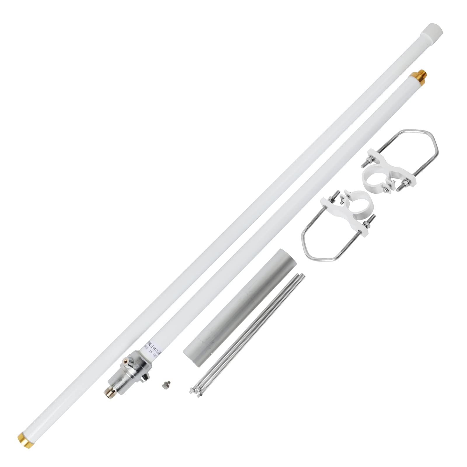 HYS Antenna base fibra di vetro connettore SL16 per ricetrasmettitore radio 2 m 70 cm