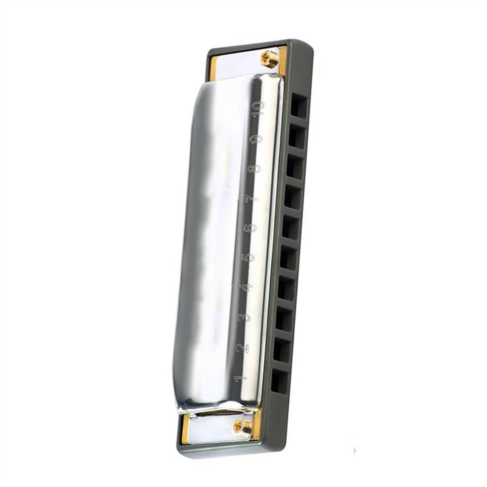 10-otworowa harmonijka diatoniczna z żywicy grzebieniowej Blues Harp Standard Pitch Instrument Harmonijka Dla Początkujących (Color : G)