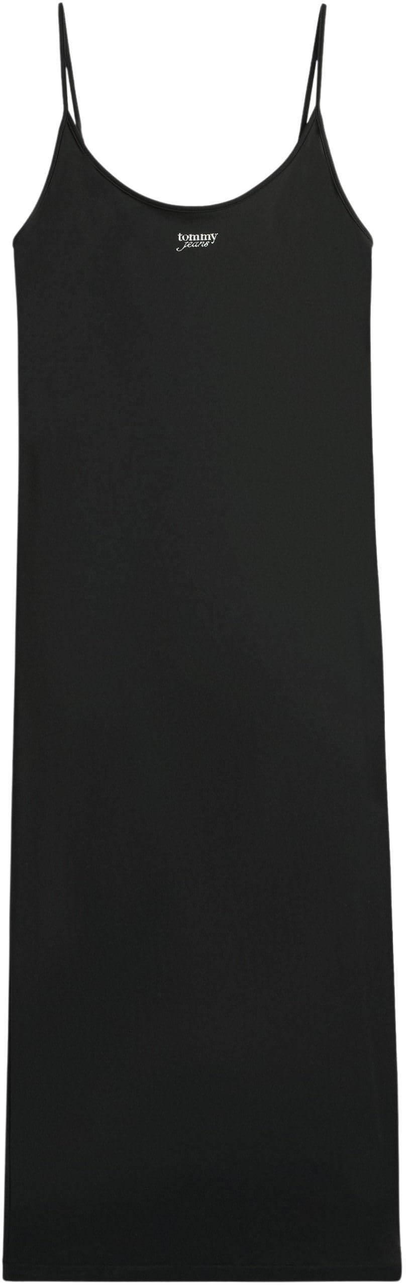 Tommy Jeans Tjw Silver Script Midi Dress Dw0dw22334 Robe Moulante Femme (Lot de 1)