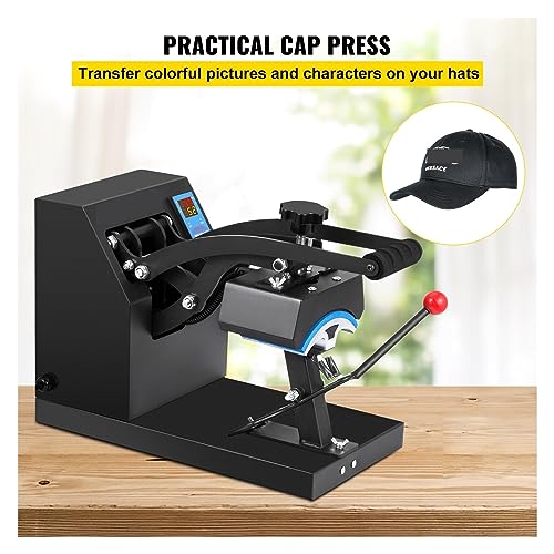 Prensa térmica para gorras 5.5 x 3.5 pulgadas miniatura 2