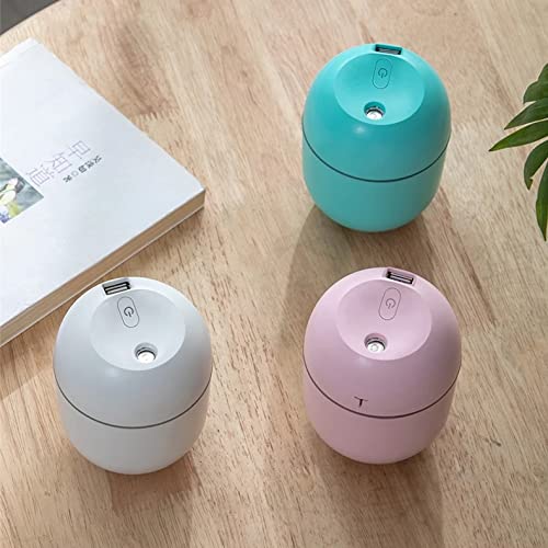 Mini humidificador ultrasónico portátil 220ml color azul miniatura 7