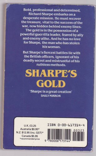Sharpe's gold: Richard Sharpe and the destructi... 0006170609 Book Cover