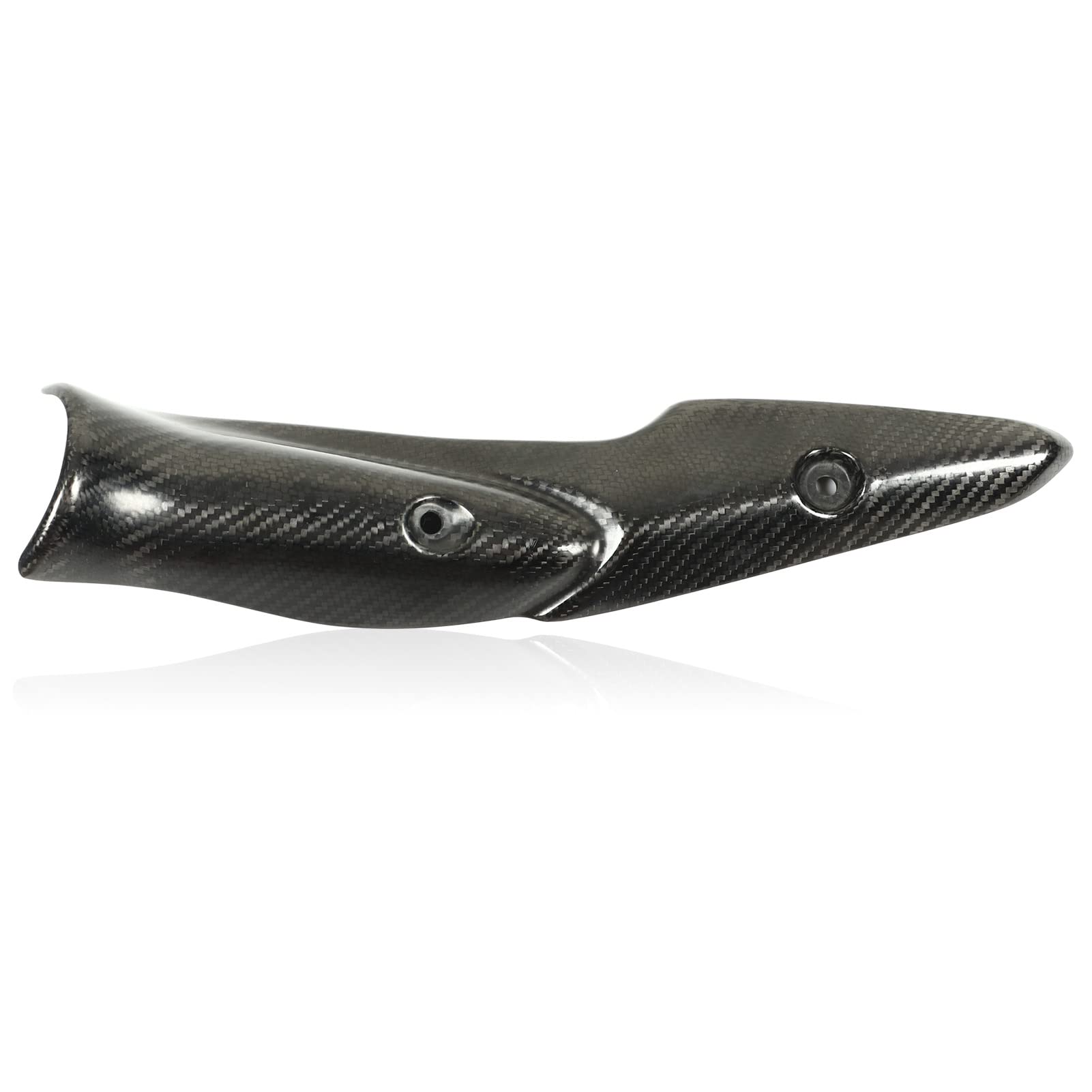 Cubierta de Escudo Térmico de Escape, Tubo de Enlace Medio de Motocicleta Protector de Tubo de Fibra de Carbono Z900 para Z900 2017‑2019 20172019