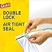 GLAD Plastic Bags for Food Storage with Zipper, Gallon Disposable Food Storage Bag, , 40 Count (Pack of 9)