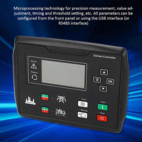 Contrôleur de démarrage automatique pour panneau de commande de générateur PolyGen CLE6120UN LCD