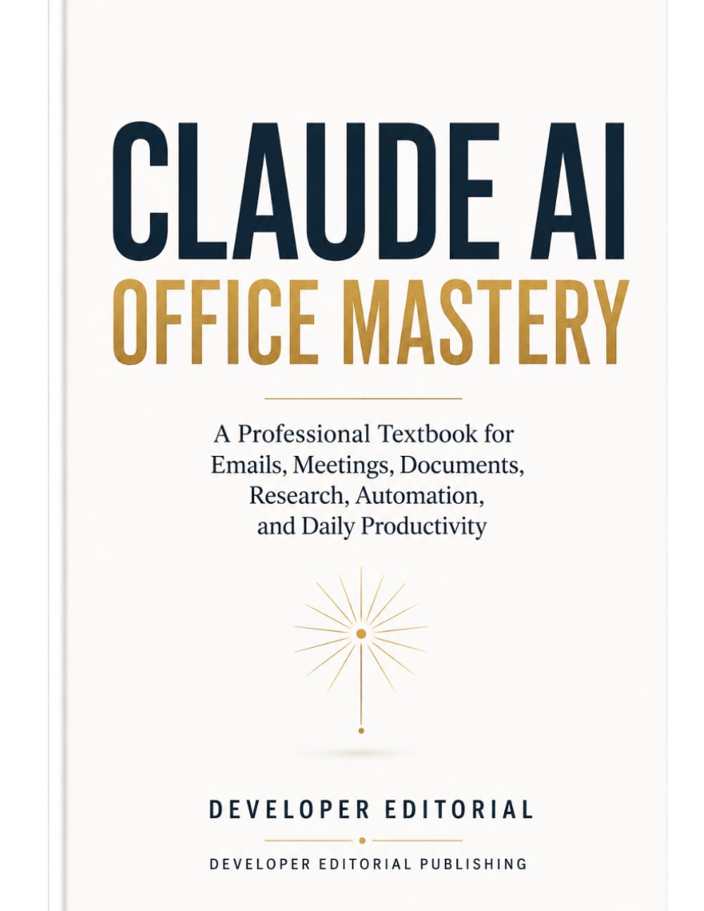 Claude AI Office Mastery: A Professional Textbook for Emails, Meetings, Documents, Research, Automation, and Daily Productivity