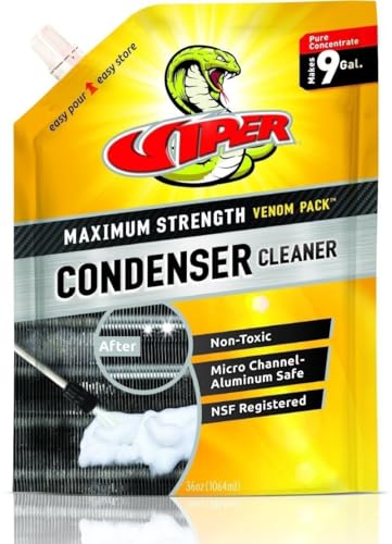 Fast-Shipping Refrigeration Technologies Maximum Strength Condenser Coil Cleaner RT330V Viper 36oz (2)