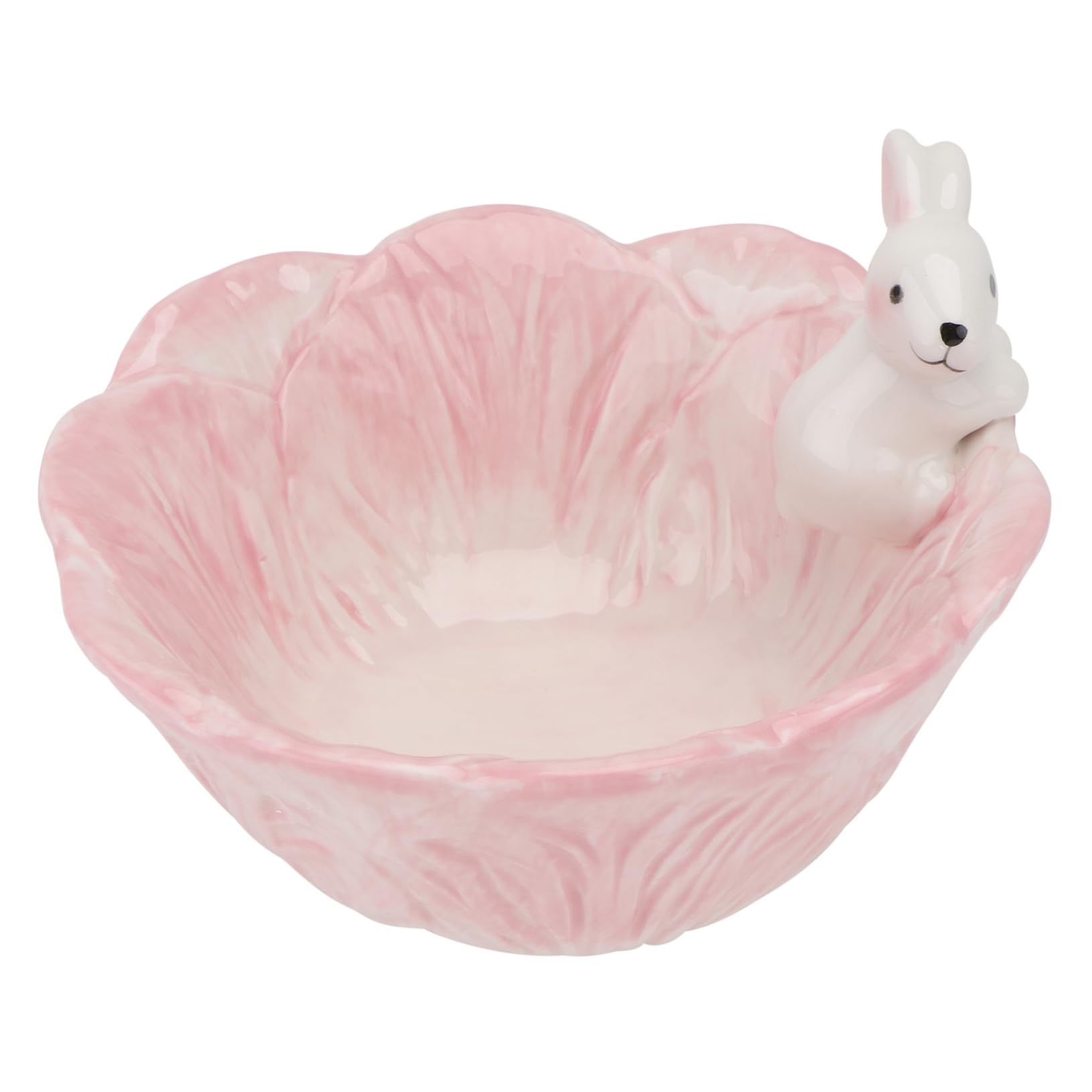 Garneck 1Pc Adorable Rabbit Bowl for Pink Cartoon Animal Design Food Container for Parties and Gatherings Lightweight and Portable Tableware