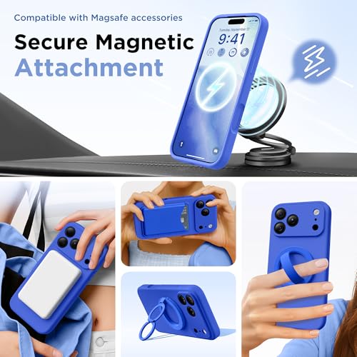 Image of GolbinBox Magnetic for iPhone 18 Pro Case /17 Pro Case, Jewelry Blue