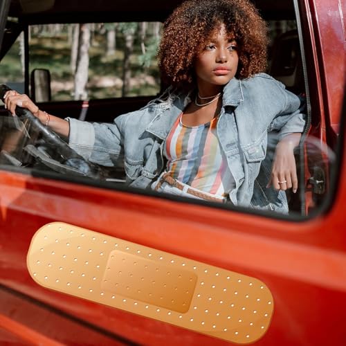 DHWEKU Aufkleber pflaster Auto, 2 Pcs autoaufkleber lustig 25 * 7cm Lustige Verband Auto Aufkleber und Aufkleber Auto Dekoration Aufkleber Auto Aufkleber für Dents Bump