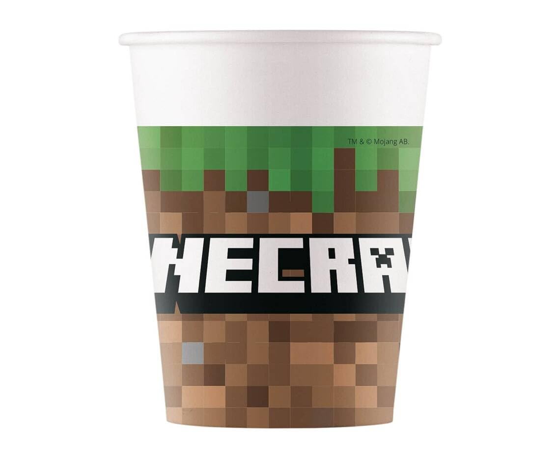 Minecraft Party Tumblers, Pack of 8
