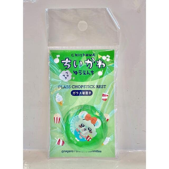 ちいかわ ワクワクゆうえんち ガラス箸置き 4点セット ちいかわ ワクワクゆうえんち ガラス箸置き4 | ちいかわ