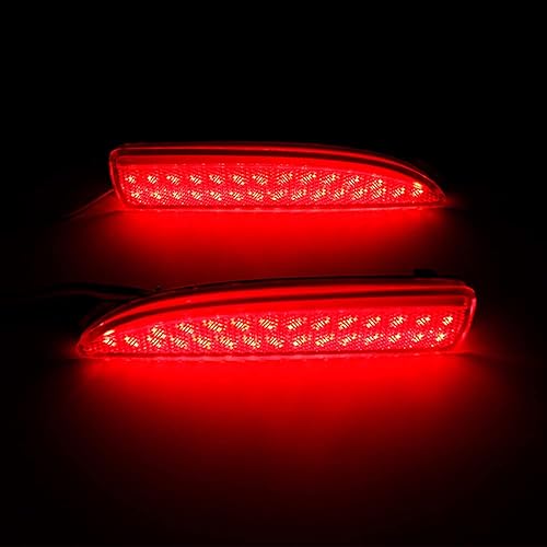 Miniatura 4 de 2 luces de freno traseras reflectoras de parachoques trasero para Mazda2 DY Mazda3 Axela Mazda6 Atenza
