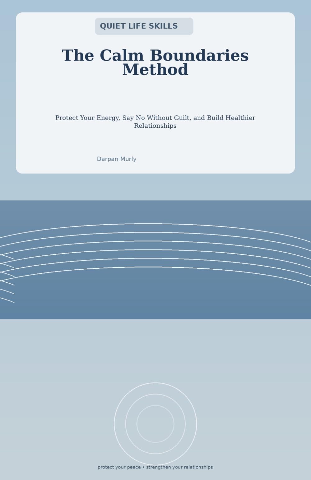 The Calm Boundaries Method: A Practical Guide to Protect Your Energy, Say No Without Guilt and Build Healthier Relationships: 3 (Quiet Life Skills Series)