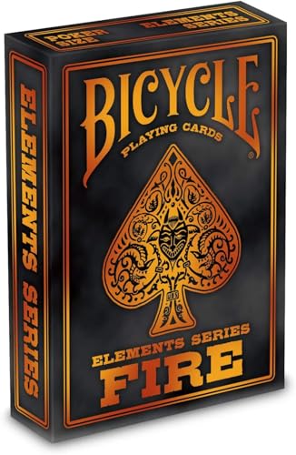 Naipes Bicycle Fire Element