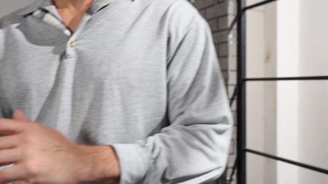 Camiseta polo de manga larga para hombre MorwenVeo, pulóver casual y para negocios, tejido suave y ligero, cuello clásico de tres botones, acabado con ribete a cuadros contrastante, ideal para trabajo, viajes y uso diario miniatura 4