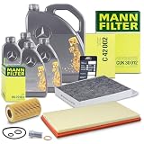 Set bestehend aus Inspektionspaket Set A + 9l 5W-30 Motoröl 40974798