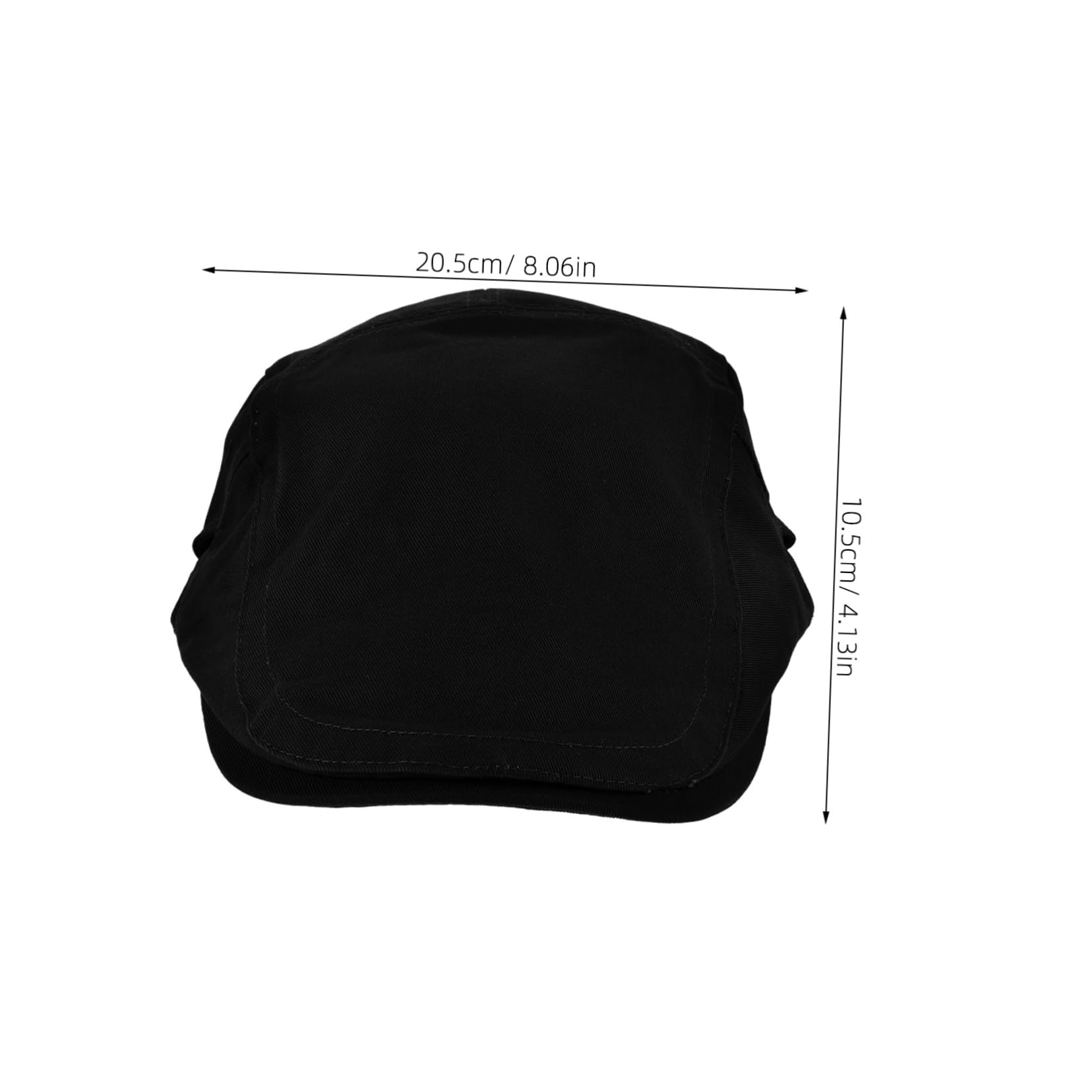 VALICLUD Artists' Favorite Women's French Beret Hat Fluffy Comfortable and Versatile for Seasons Black