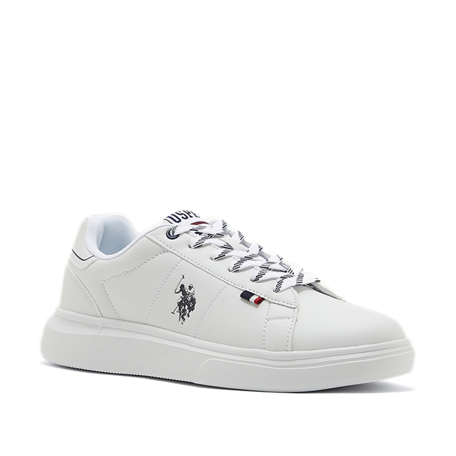 U.S. POLO ASSN Men's 4M Ares Glb 4Fx Low Top Sneakers 42 EU White