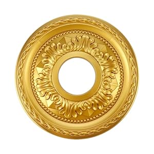 Crapyt WANQ1625 Deckenrosette Gold 31 cm