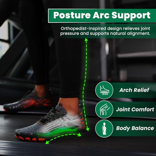 Image of Peak Footwear Barefoot Shoes - Non Slip Orthopedic Walking & Hiking Shoes for Men & Women, Zero Drop Minimalist Water Shoes with Arch Support, Wide Toe Box & Lightweight Diabetic-Friendly Design